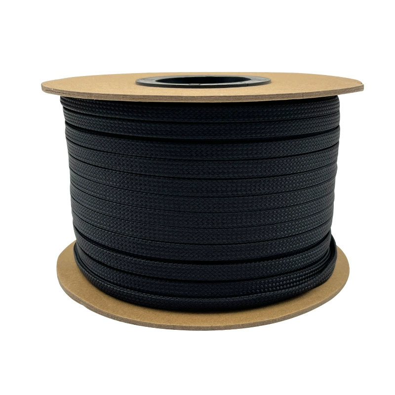 Nylon woven telescopic cable, protective case, tubular collar