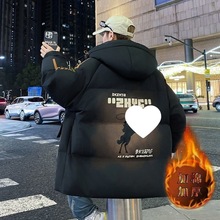 冬季工装羽绒棉服男青少年加厚港风面包服潮流宽松防寒保暖棉衣