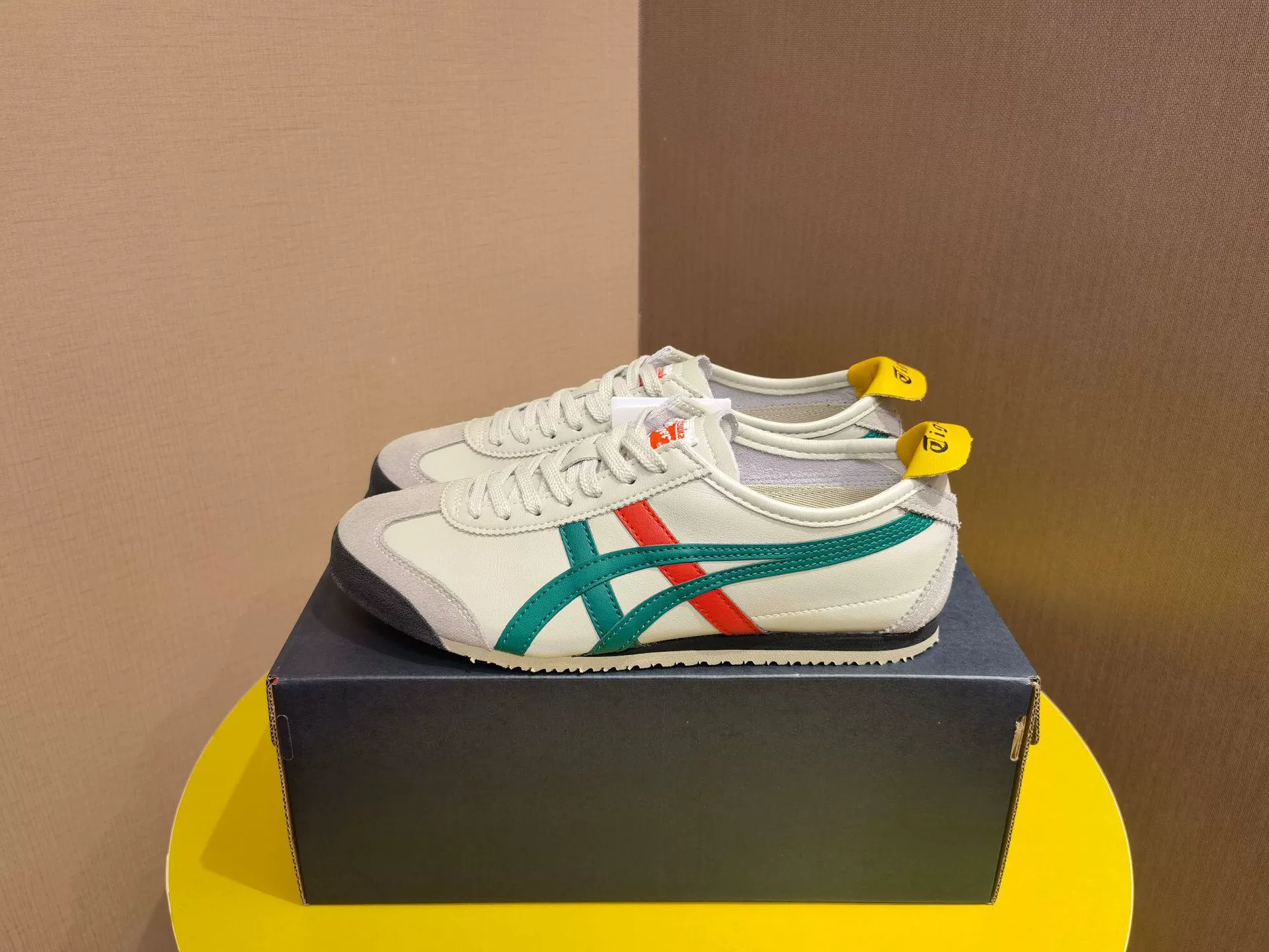 Onitsuka Tiger, верхняя кожаная канвасовая обувь, спортивная, Putian, дышащий низкий топ