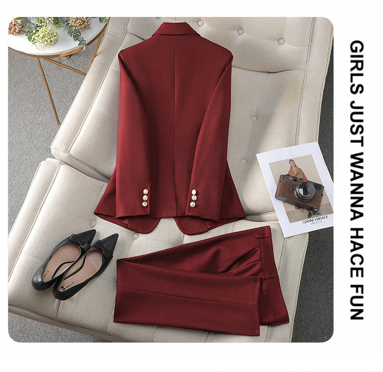 Tailleur donna casual professionale completo pantalone elegante_voghion.com