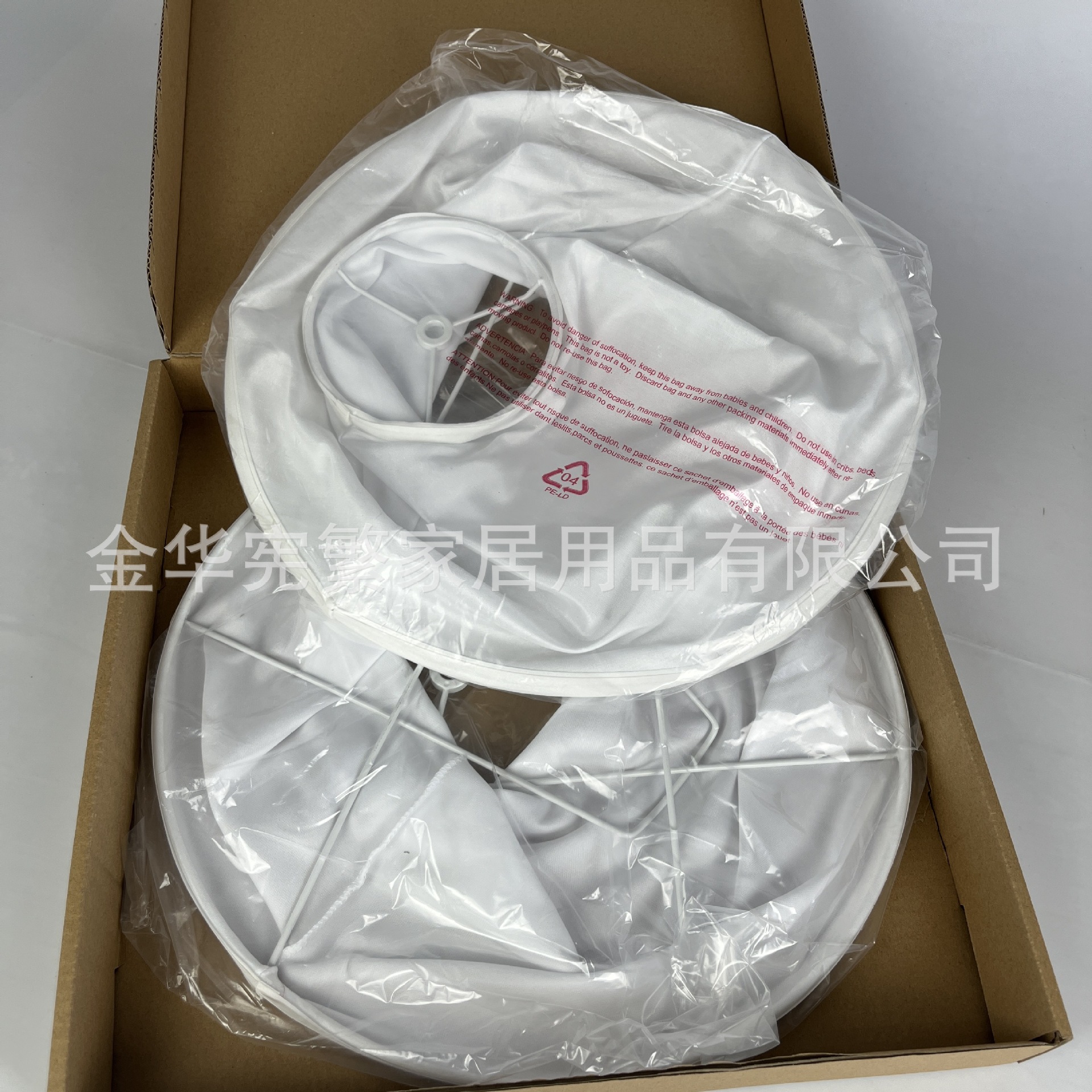 [Xianfan] transfronterizo kd carcasa plegable desmontable americana pequeña lámpara de mesa de hierro redonda lámpara de piso creativa simple