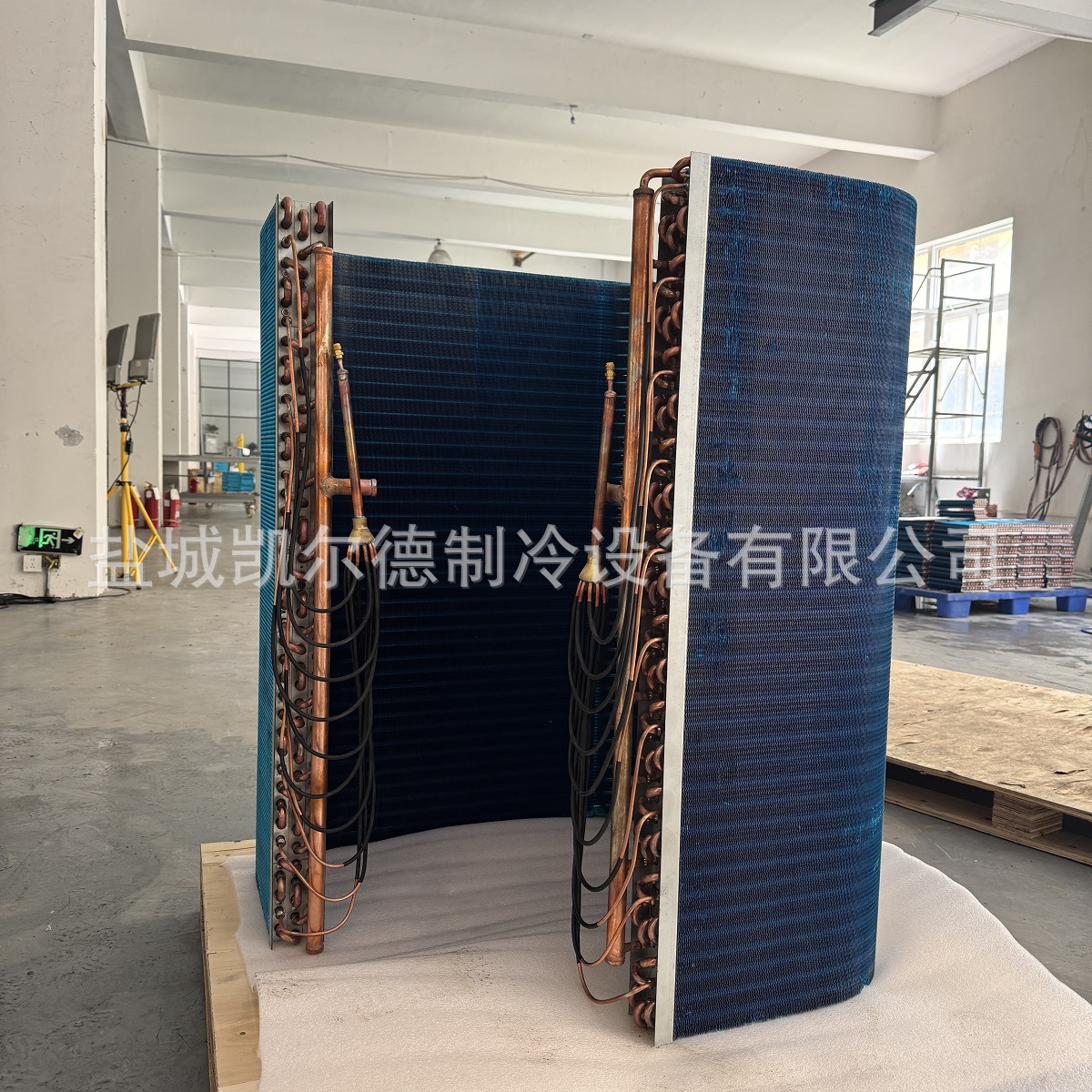 空调蒸发冷凝器表冷器除湿机冷水机铜管铝翅片