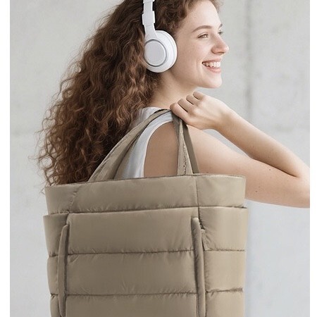 New Trendy Handbag for Women, Quilted Multi-Compartment Tote Bag, Large Capacity Women's Short-Distance Travel Luggage Bag New Trendy Handbag for Women, Quilted Multi-Compartment Tote Bag, Large Capacity Women's Short-Distance Travel Luggage Bag
