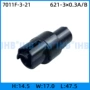 公母车用防水7011f-3-21连接器