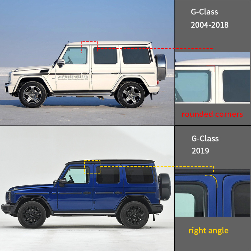 Suitable for Mercedes-Benz G-Class Rain Shield Mercedes-Benz g Class W463 W461 Window Visor