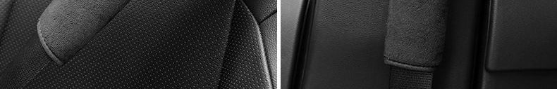 Seatbelt shoulder pad protector for car use, anti-chafing and anti-pressure, soft and comfortable canvas shoulder pad