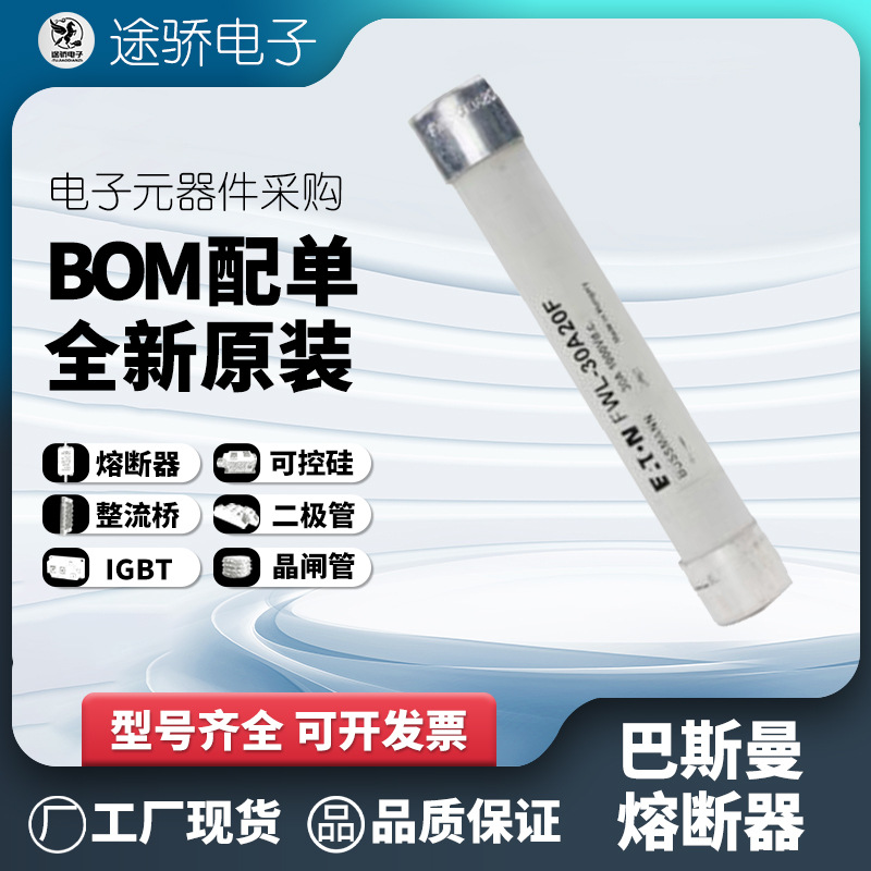 FWS-10A20F FWS-12A20F FWS-15A20F bussmann伊顿巴斯曼熔断器