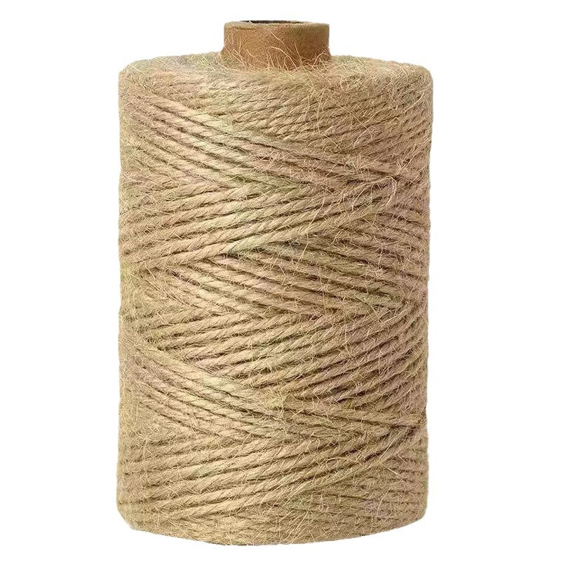 Cuerda de cáñamo Decoración de cuerda al por mayor Cuerda de agarre de gato hecha a mano Tubería de agua decorativa gruesa Línea tejida Material de pared Foto