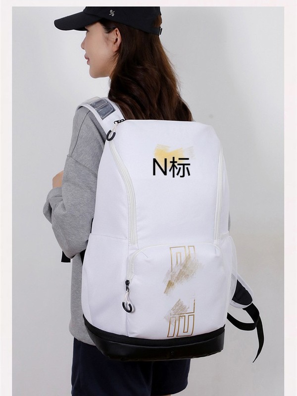 篮球气垫新款学生美式书包大容量运动健身体育生背包旅行包双肩包|undefined