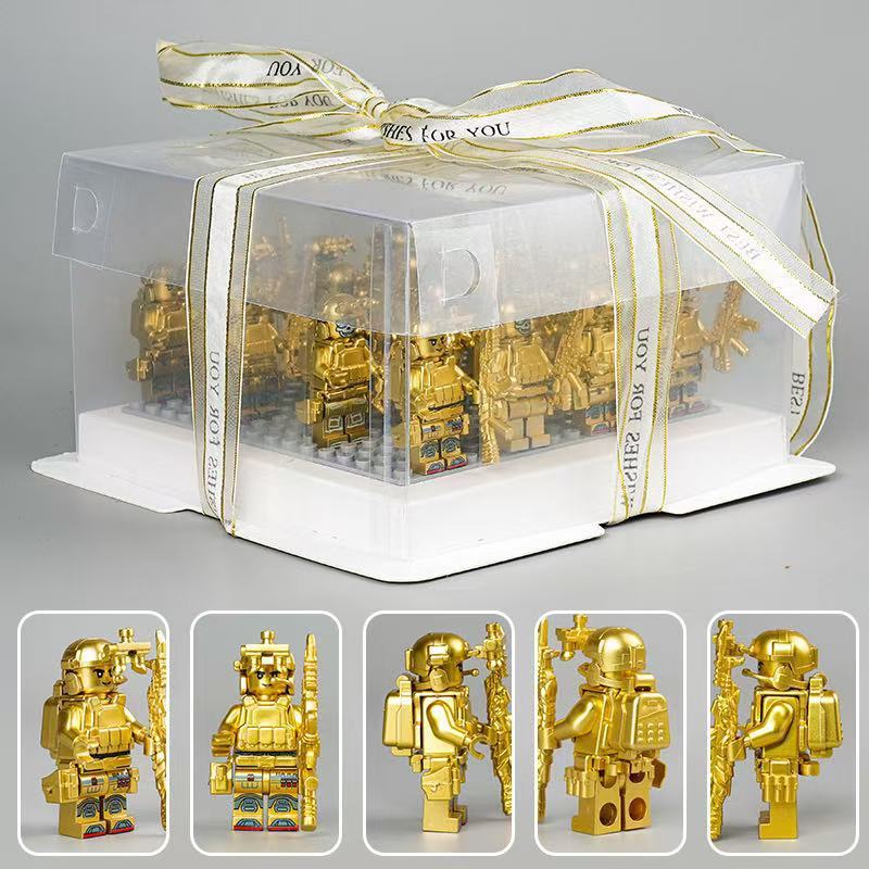 [Venta al por mayor de fábrica] Compatible con juguetes de bloques de Lego, vehículos todoterreno militares Hummer, vehículos blindados, beneficios de regalo para niños