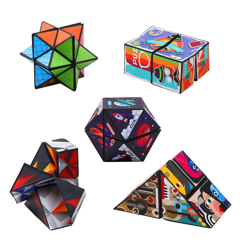 Three dimensional variable Rubik's cube, unlimited magnetic intellectual smart toy