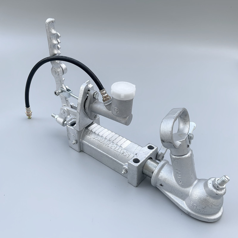 Australian-Style Impact Hydraulic Connector Trailer 50-Ball Hitch with Handbrake Rv Atv Yacht Trailer Modification Accessories