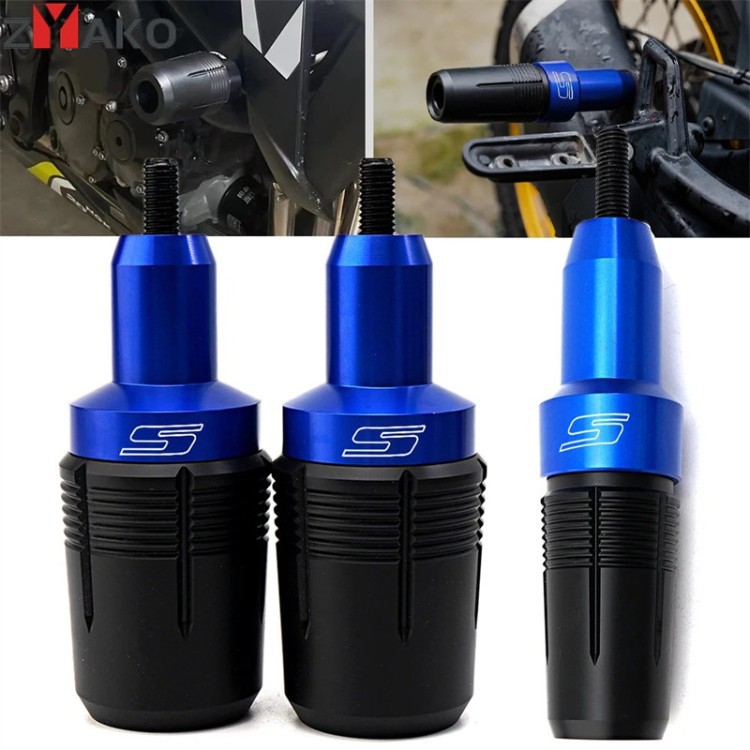 Suitable for Suzuki Gsxs750 Gsxs1000 Gsxs950 Modified Body Anti-Fall Protection, Exhaust Pipe Anti-Fall Protection