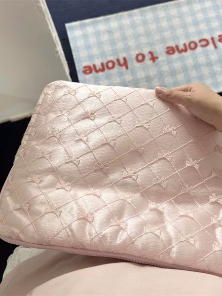 Korean ins lace embroidered bow iPad tablet bag 11/13/15inch laptop storage bag