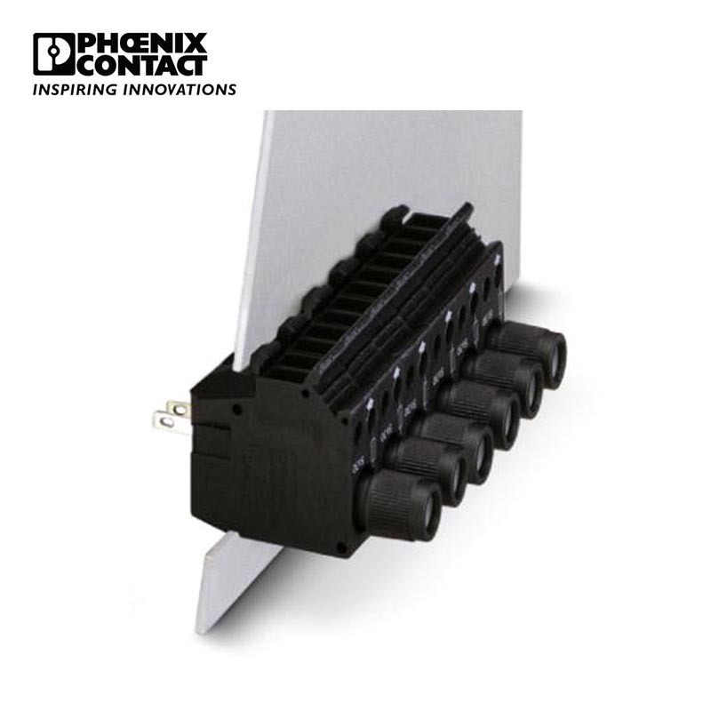 菲尼克斯保险丝穿墙端子 - DFK 4-SI(6,3X32) BK -0708344-50