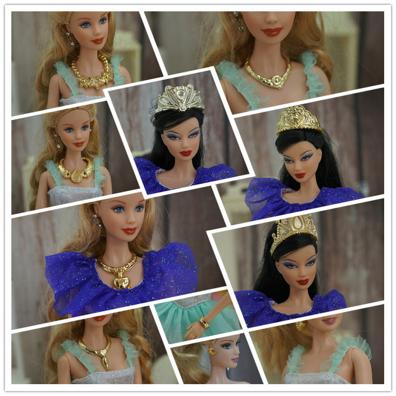 Wish Aliexpress Hot Selling Barbie Doll Accessories Earrings Doll Accessories Real Eye Doll Necklace Wish Aliexpress Hot Selling Barbie Doll Accessories Earrings Doll Accessories Real Eye Doll Necklace