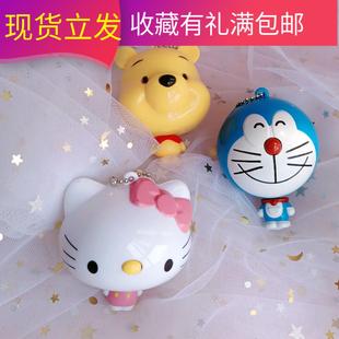 Girl Heart INS Cartoon Doraemon Jingle Doraemon Robot Cat Cute Automatic Telescopic Tape Mini Pendant Measuring Ruler