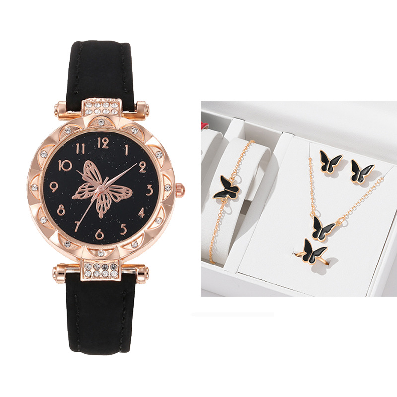 Casual Butterfly Buckle Quartz Women's Watches display picture 6