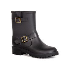 2023新款加厚防滑雨靴女中筒时尚胶鞋女式水鞋耐磨防水精选材质