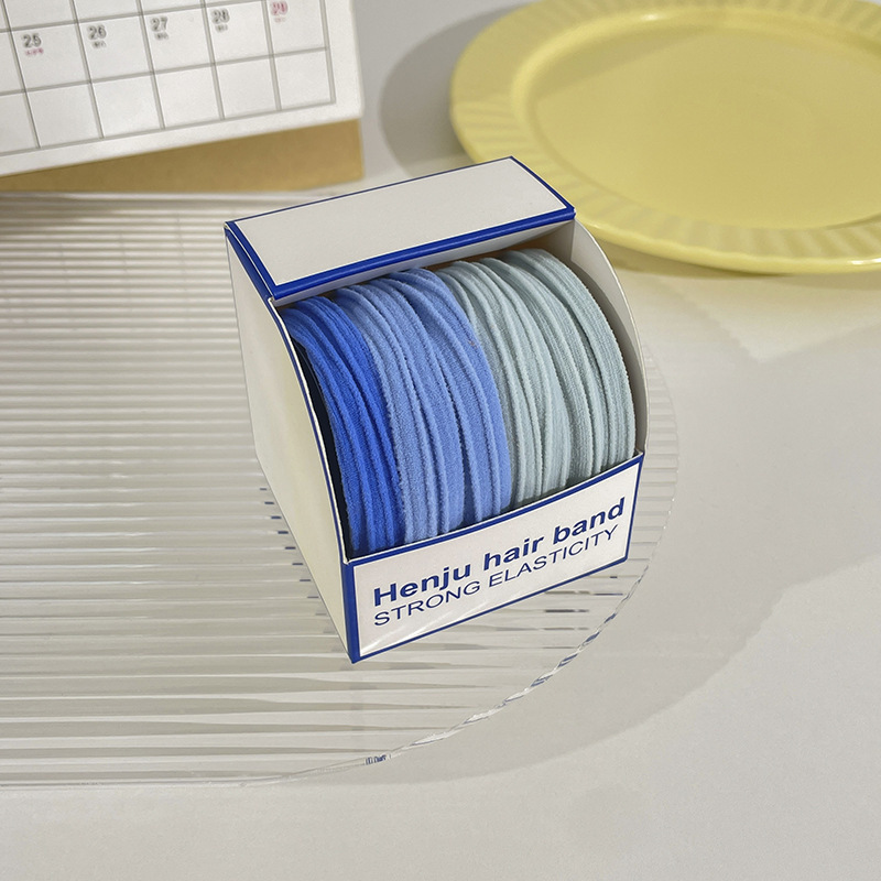 Correa curry para mujeres cuerdas de cabeza de cola de caballo alta anillo de cabello duradero verano 2025 nuevo cabello de alta elasticidad para adultos