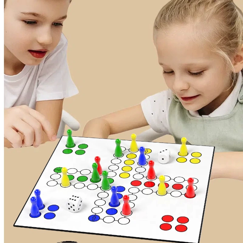 Двойной бой Детские шашки Аксессуары для родителей и детей Интерактивная игра-головоломка