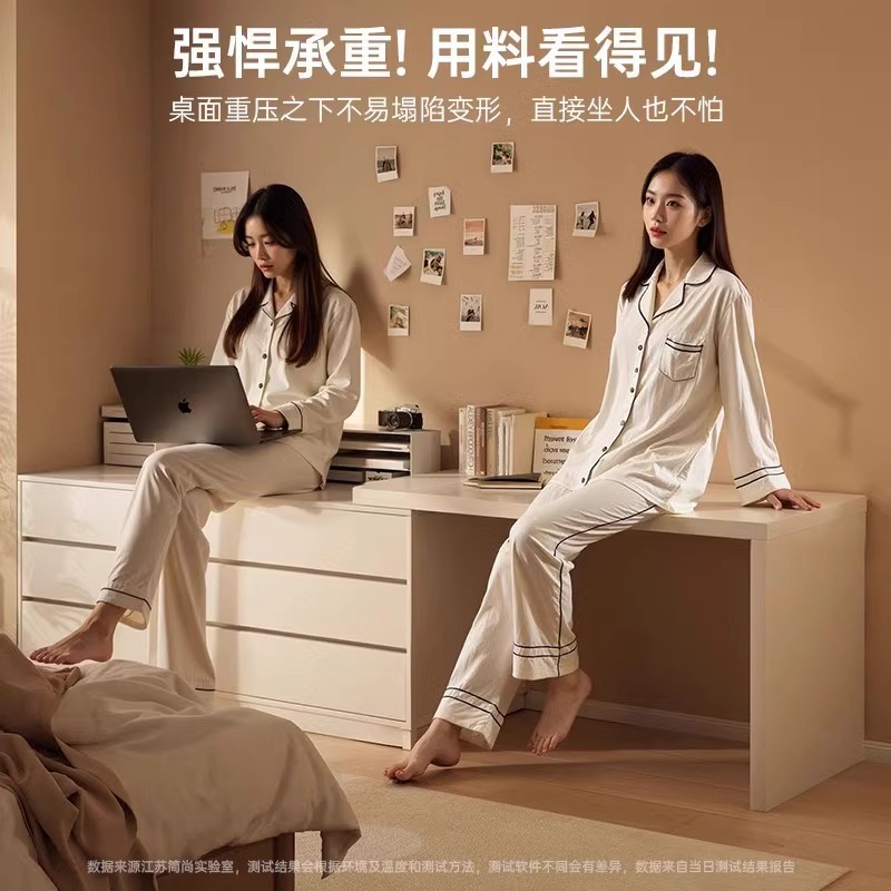 Comedor de camaradería armario en un dormitorio simple escritorio moderno mesa de maquillaje mesa de maquillaje tabla de maquillaje retráctil