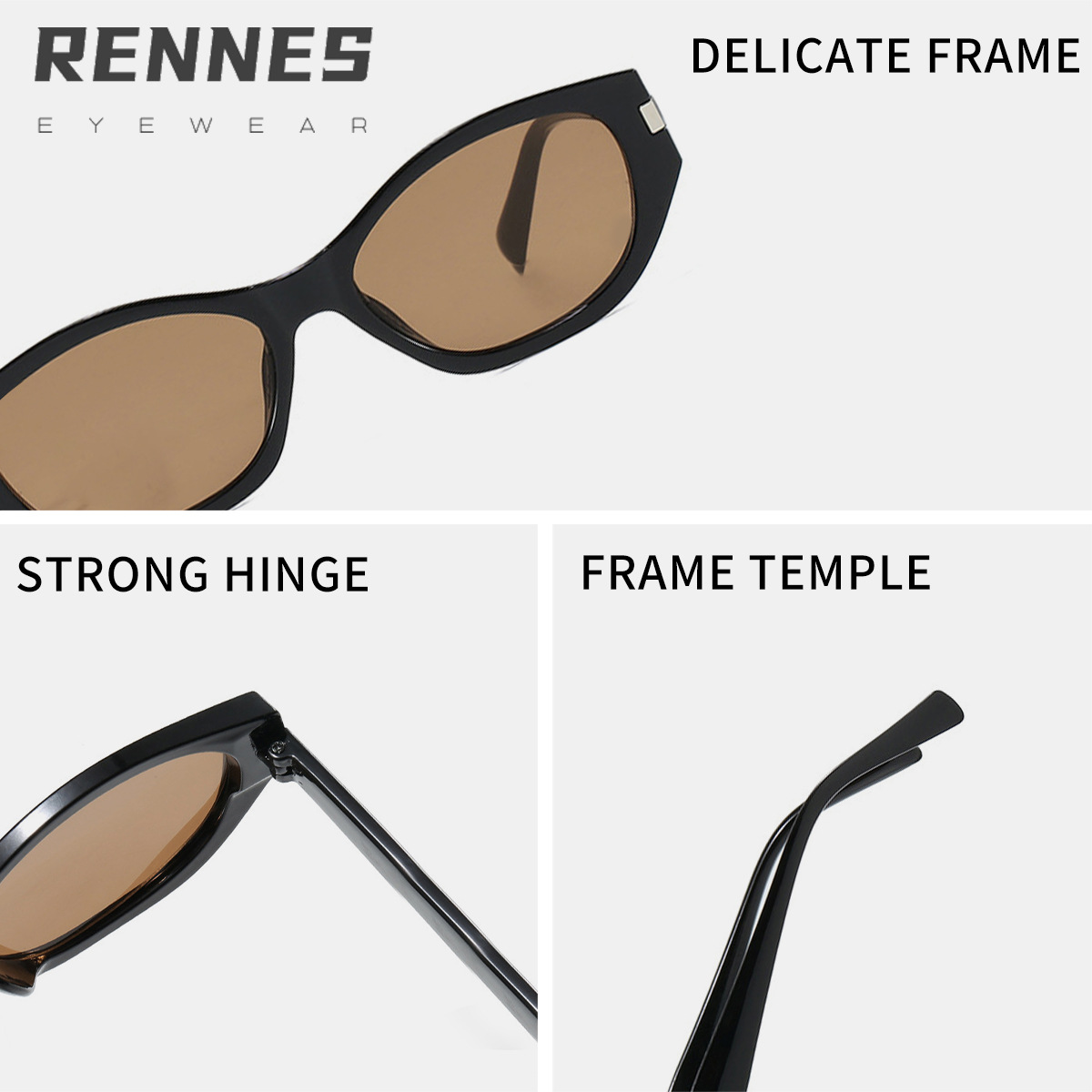 2025 nuevo espejo de cacao gafas de sol de montura estrecha sombra retro pequeño libro rojo neto rojo mismo estilo gafas de sol mujer tendencia chica caliente