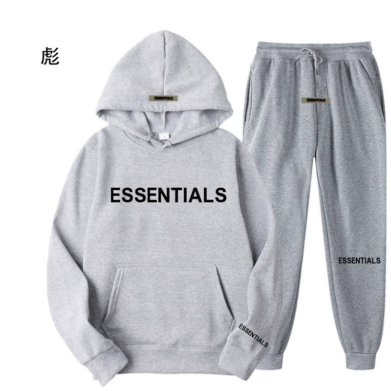 FEAROFGOD двойной линии Essentials новый приливный бренд с плюшевыми толстовками для мужчин и женщин свободный свитер F