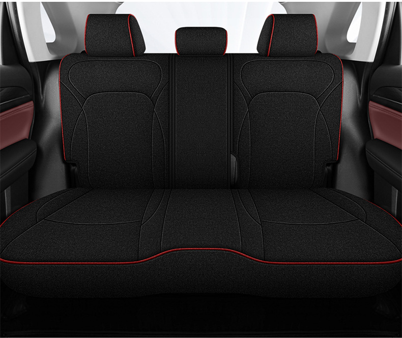 Full Surrounding Car Fabric Seat Cover Special Seat Cover for EAN VPLUS Special Seat Cover for Four Seasons Universal Linen Car Seat Cushion
