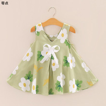 清仓儿童连衣裙夏季装女宝宝婴儿沙滩裙夏季新款女孩轻薄透气裙子