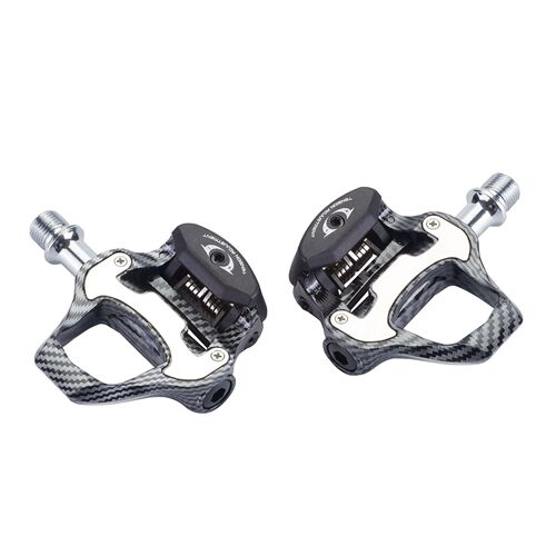 Cross-border wholesale RACEWORK road bicycle lock pedal carbon fiber bearing bearing self-locking lock pedal bicycle pedal