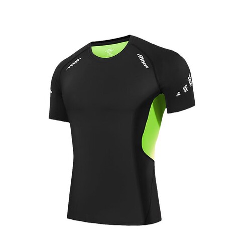 Running sport suit for men, fitness top, compression pants, quick-drying basketball training set