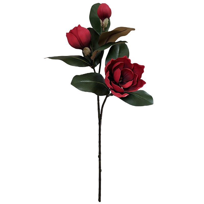 EVA de alta calidad sensación de imitación flor magnolia única transfronteriza Amazon explosión fábrica suministro al por mayor comercio exterior
