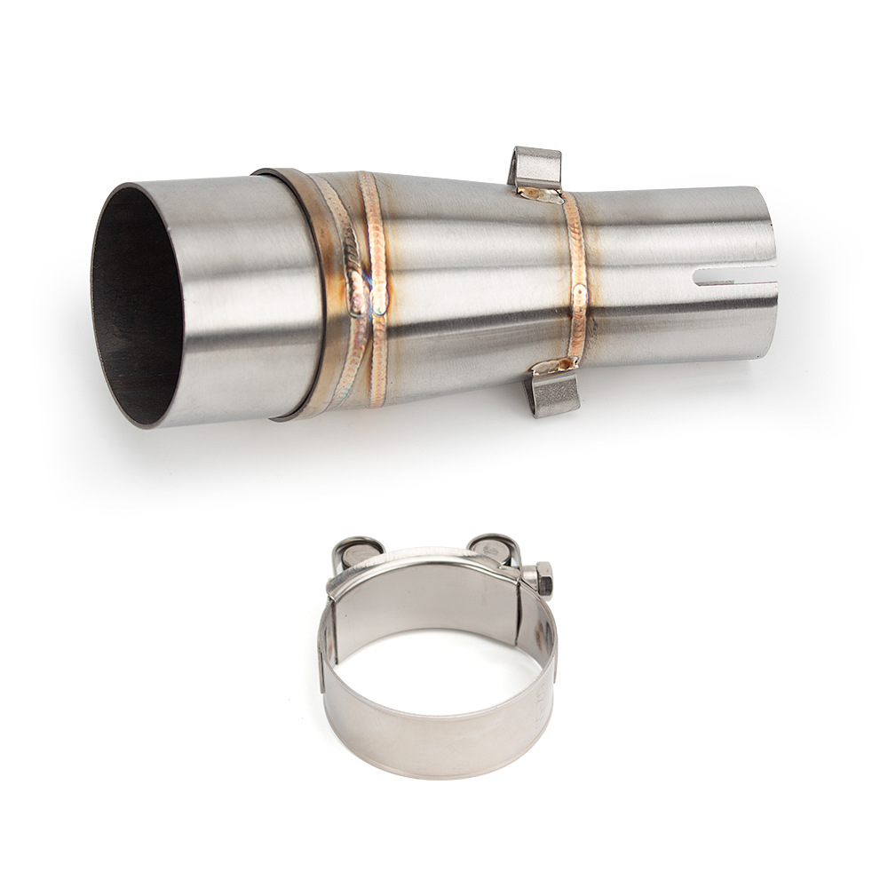 Motorcycle modification NINJA250 R25 R3 Z250 stainless steel middle section adapter pipe