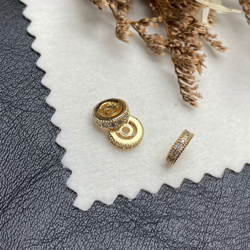タイヤスペーサー手作り diy14k クリスタルブレスレットブレスレットオリジナルジュエリーアクセサリーダイヤモンド高色保持ビーズ|undefined