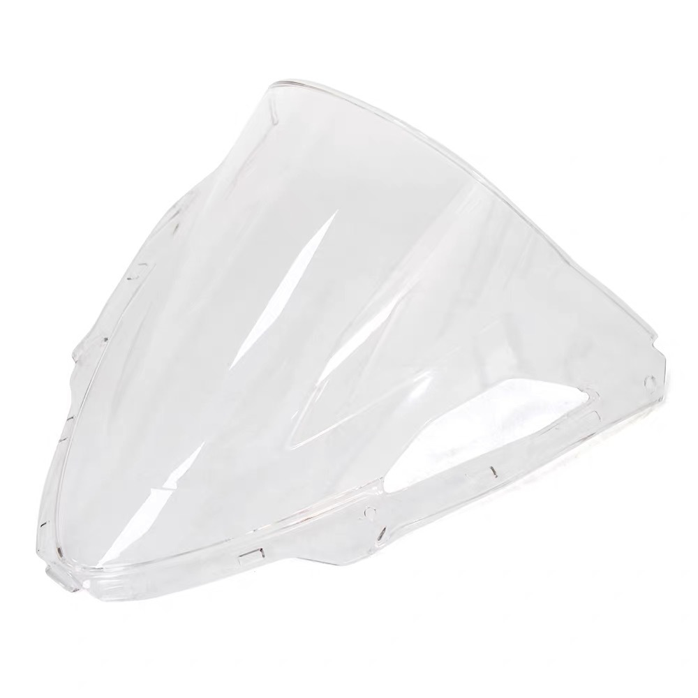 Suitable for Kawasaki Zx6R Windscreen Zx-6R 2024 Modified Racing Front Windshield, Heightened and Thickened Windscreen for Wind Protection