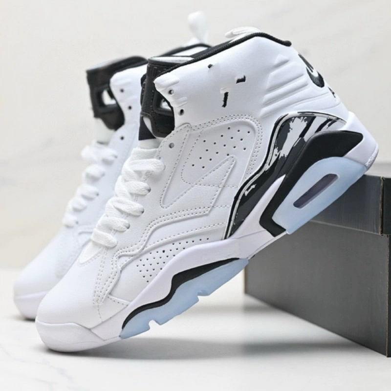 Putian High Version Jordan Aj6 Mid-Top Basketball Shoes Retro Casual Sports Shoes Carmine Rabbit Bugs Bunny Mint Green