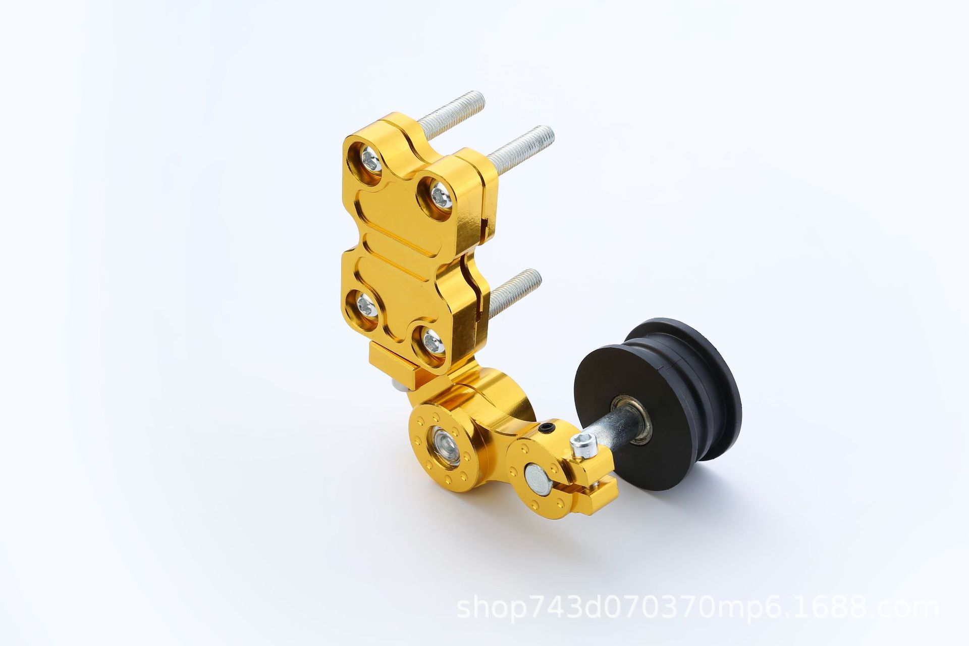 Cross-Border Popular Motorcycle Chain Adjuster, Quick Installation, Wear-Resistant, Rust-Proof, Aluminum Alloy Material Accessories, Chain Adjustment Tool