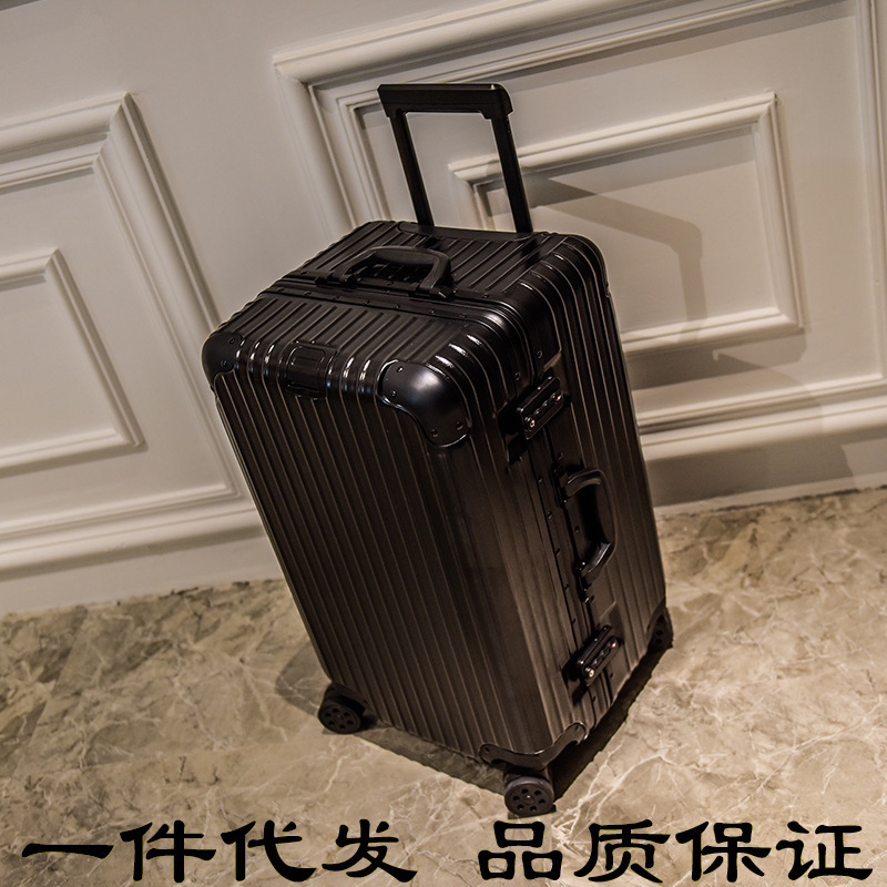 Thickened Suitcase 32inch Aluminum Frame Large Capacity Storage 22 Trolley Bag Universal Wheel Suitcase One Piece Wholesale