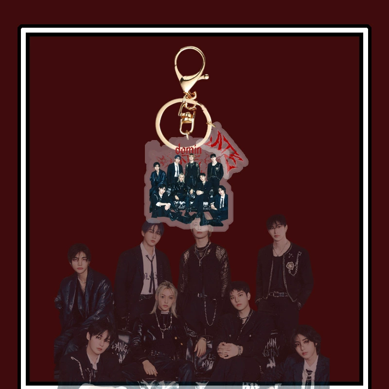 Новый альбом Stray Kids "ATE" акриловый брелок-ключ, подвеска для периферии
