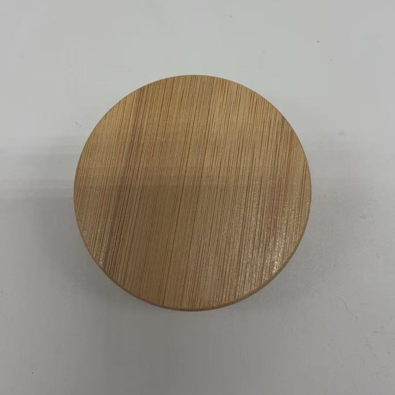 Tanque de almacenamiento con tapa de bambú y madera Tanque de almacenamiento de vidrio Tanque de té sellado Tanque de almacenamiento transparente Tanque de almacenamiento de clasificación de cocina