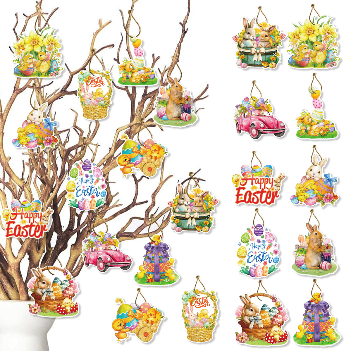 Easter Cute Letter Paper Holiday Daily Decorative Props display picture 5