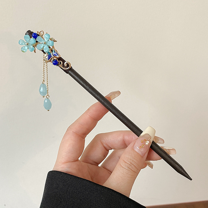 Antiguo estilo de estilo de flujo, pinzas de cabello para mujeres de alto nivel, vestidos chinos, nuevos pinzas de cabello retro chinos, pinzas de cabello al por mayor.