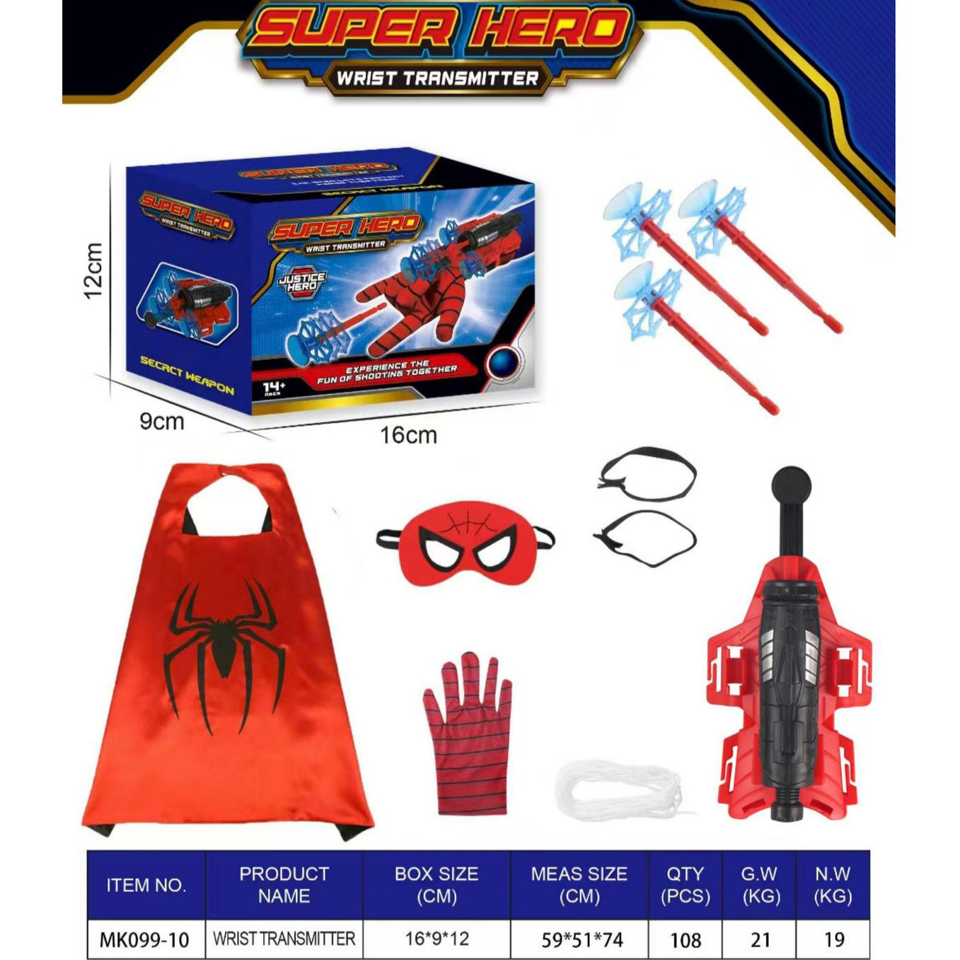 Guantes lanzadores de seda de araña, tecnología negra, juguetes para niños, balas de succión, pistolas blandas