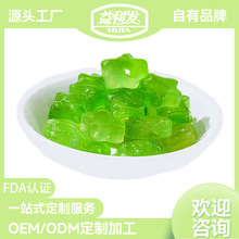 網紅韓式水果青提味硬糖糖果158g休閑零食可貼牌、代工網紅款