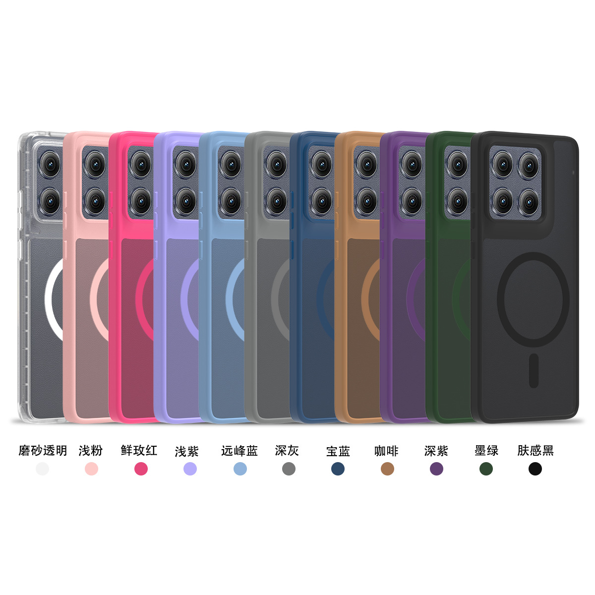 Adecuado para MOTO G 5G 2025 Estuche para teléfono móvil a prueba de caídas con sensación de piel magnética G 5G Juego dos en uno Estuche para teléfono móvil de cerveza Fábrica