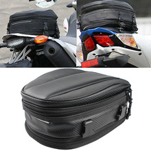 摩托车后尾箱 摩托车后座包车尾包越野车后箱包可装半盔头盔包