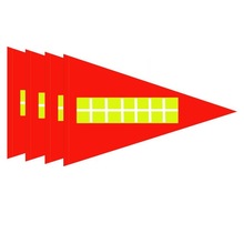 ��UV�ɹ��ټtɫPVC�A�W����ͨ��ȫ��ʾ�����쾯ʾ����淴��8x18