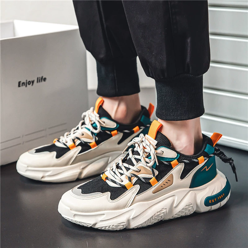 Мужская обувь Весенняя новая повседневная обувь модная обувь на открытом воздухе