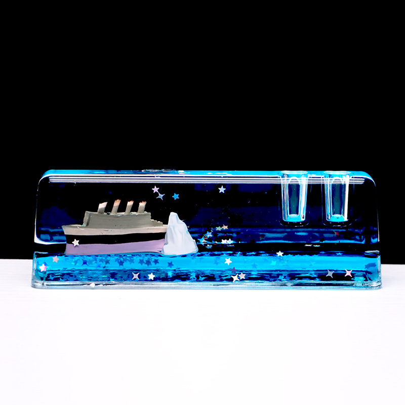 대형 직사각형 펜 삽입 - 타이타닉